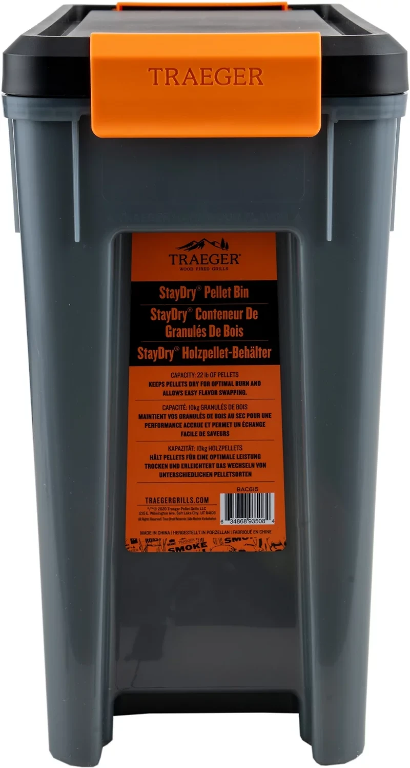 Traeger Pellet Storage Bin