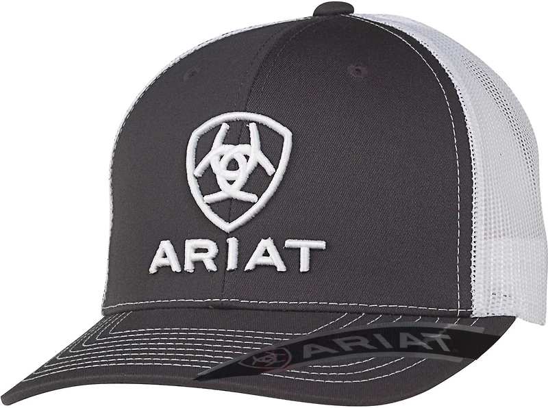 Ariat Men's Center Shield Mesh Cap
