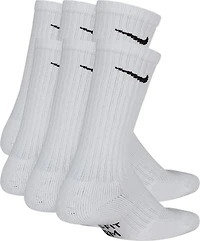 Nike Boys' Performance Cushioned Crew Training Socks 6 Pack