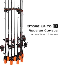 KastKing V10LS Spooling Station and Rod Rack