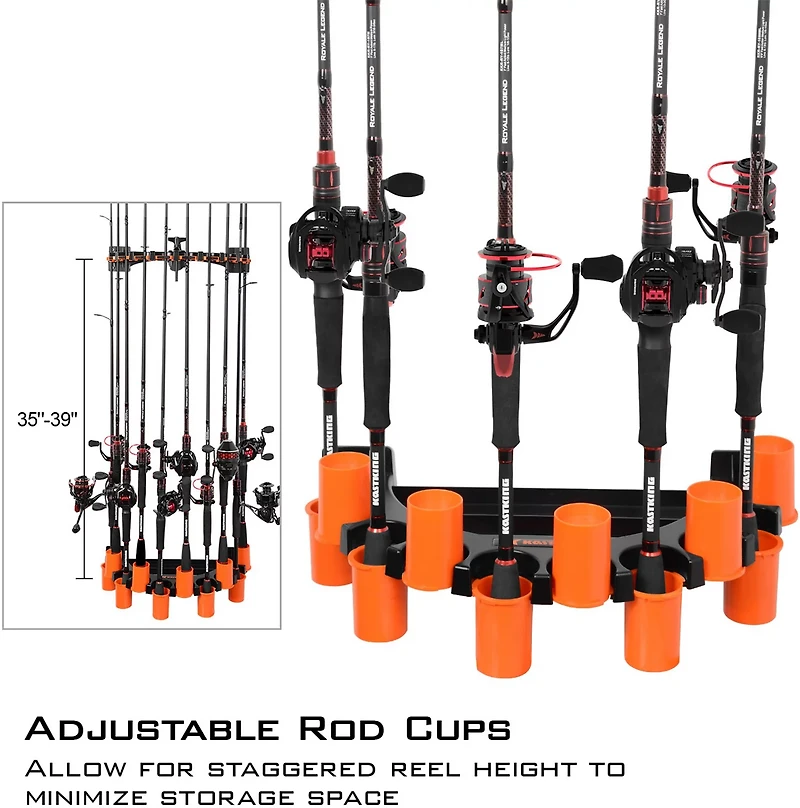 KastKing V10LS Spooling Station and Rod Rack