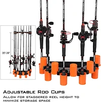 KastKing V10LS Spooling Station and Rod Rack