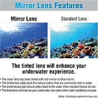 Reef Youth Tourer Single Window Mask And Snorkel Set