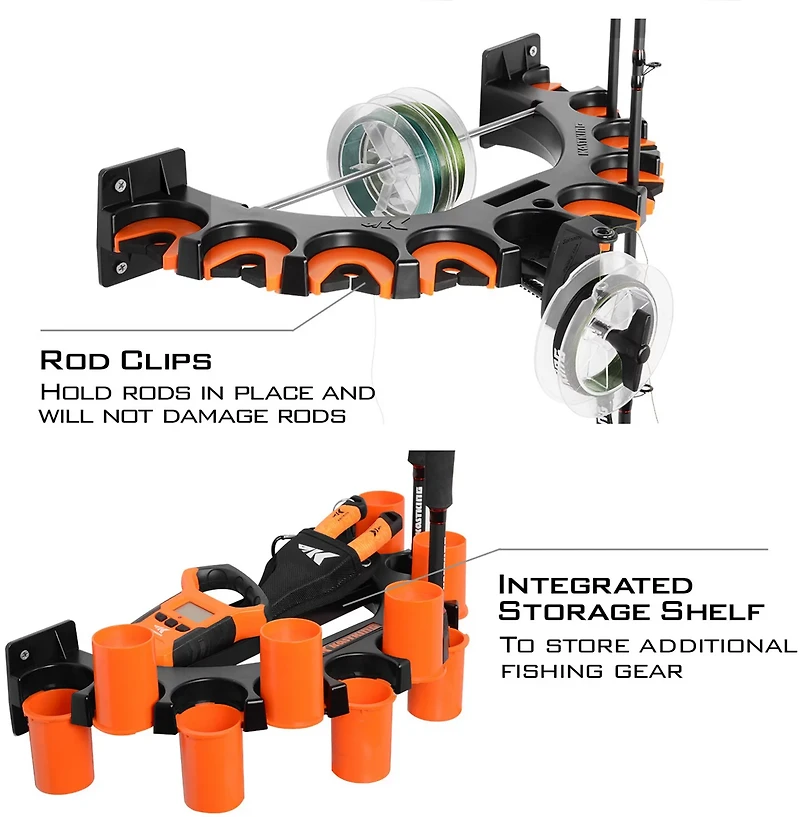 KastKing V10LS Spooling Station and Rod Rack