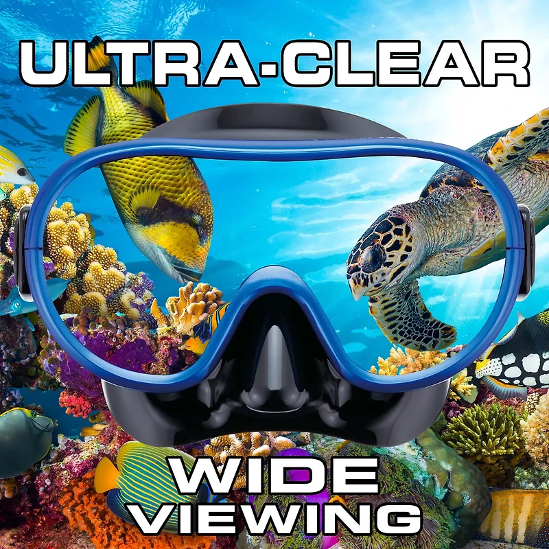 Reef Youth Tourer Single Window Mask And Snorkel Set