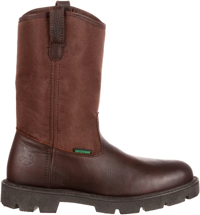Georgia Men's Homeland Waterproof Wellington Work Boots