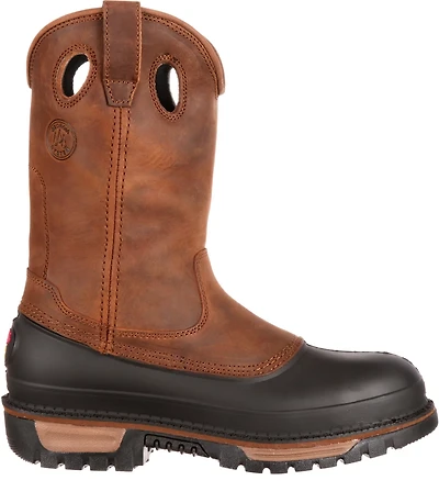 Georgia Men's Muddog Waterproof Wellington Steel Toe Work Boots