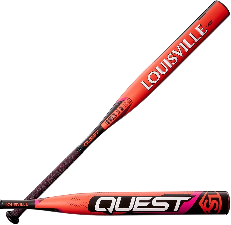 Louisville Slugger Quest 2022 Fastpitch Softball Bat (-12)