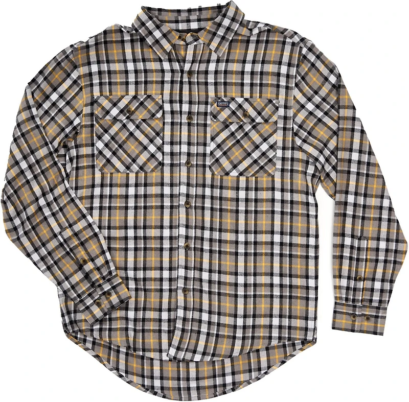 Smith's Workwear Men's Plaid 2-Pocket Flannel Shirt