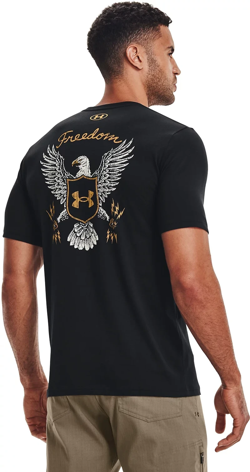 Under Armour Men's New Freedom Eagle Short Sleeve T-shirt