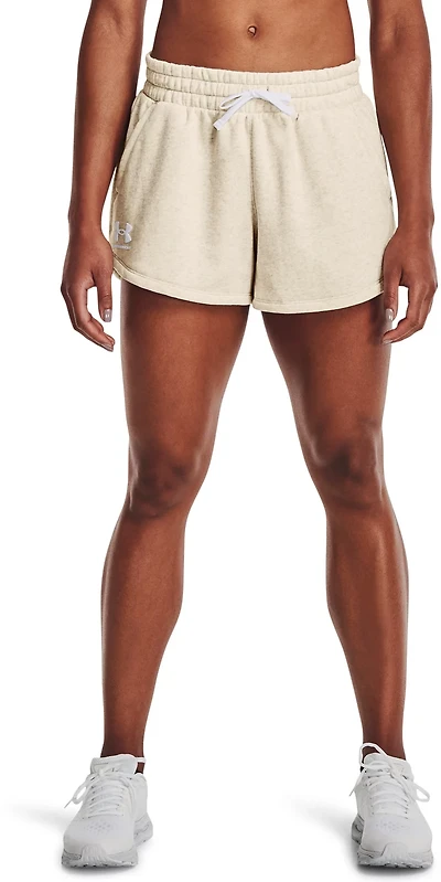 Under Armour Women's Rival Fleece Shorts 3.5 in