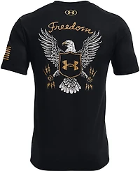 Under Armour Men's New Freedom Eagle Short Sleeve T-shirt