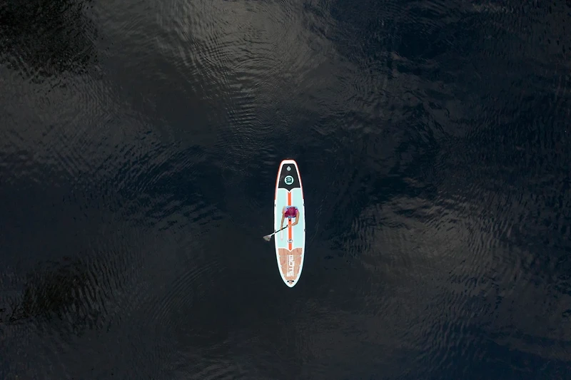 BOTE Breeze Aero 10'8" Classic Teak Inflatable Stand Up Paddle Board