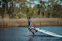 BOTE Breeze Aero 10'8" Classic Teak Inflatable Stand Up Paddle Board