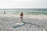 BOTE Breeze Aero 10'8" Classic Teak Inflatable Stand Up Paddle Board