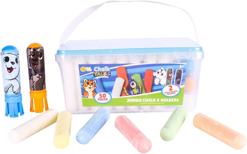 Chalk Tales Chalk Bucket 50-Pack