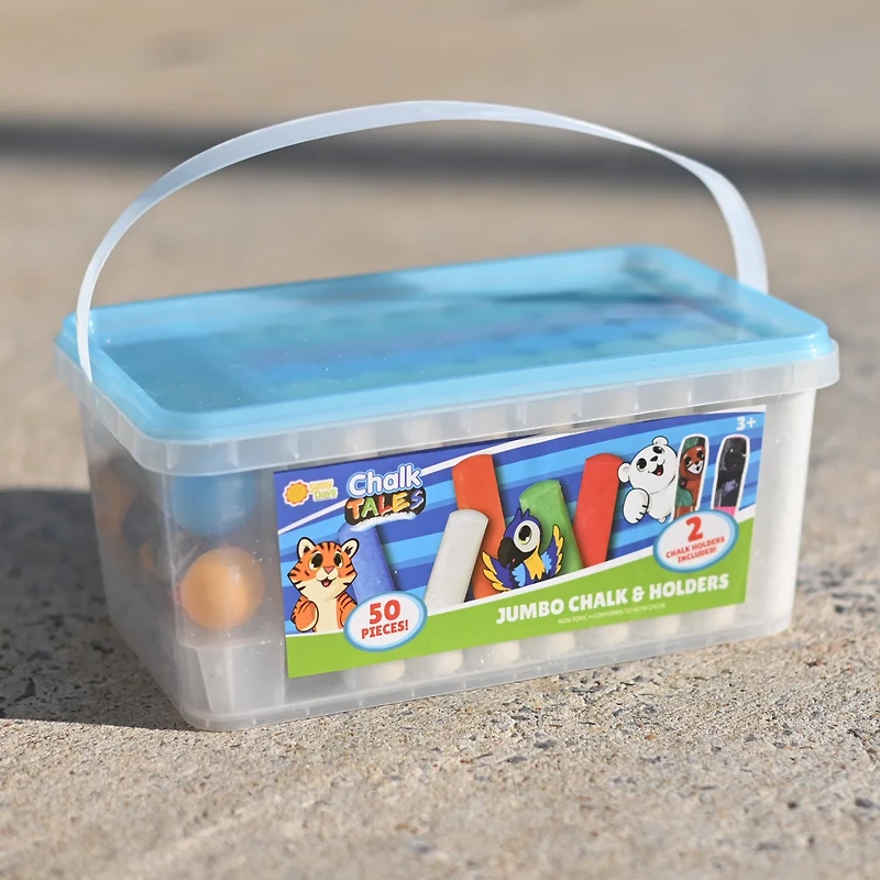 Chalk Tales Chalk Bucket 50-Pack