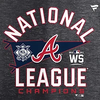 Fanatics Men's Atlanta Braves 2021 NLCS Champs Locker Room Short Sleeve T-shirt