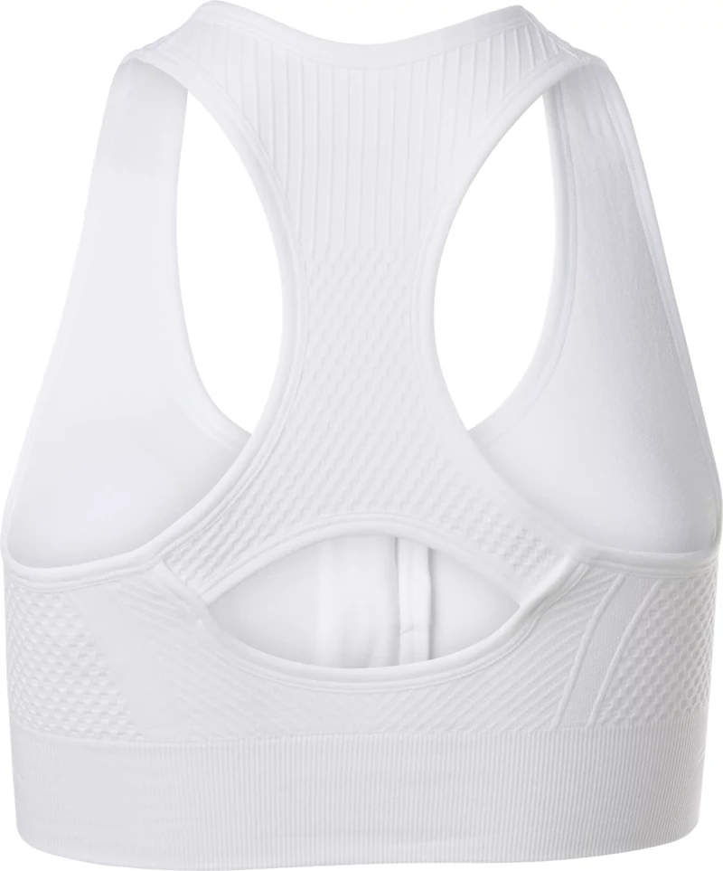 BCG Women's Seamless Zip Front Mid Impact Sports Bra