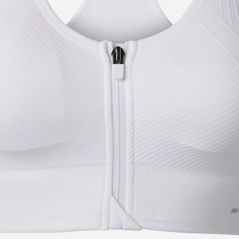 BCG Women's Seamless Zip Front Mid Impact Sports Bra