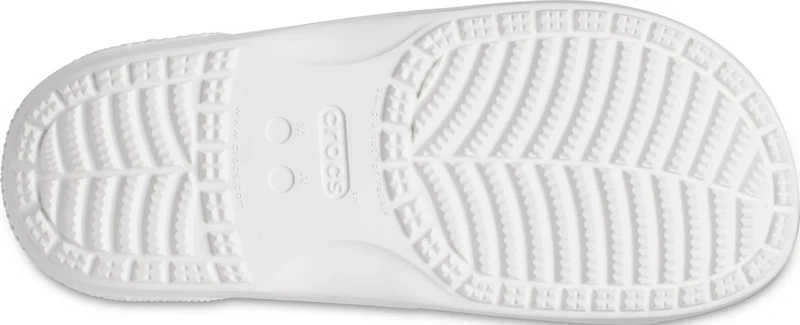 Crocs Adults' Classic White Speckle Tie Dye 2-Strap Sandals