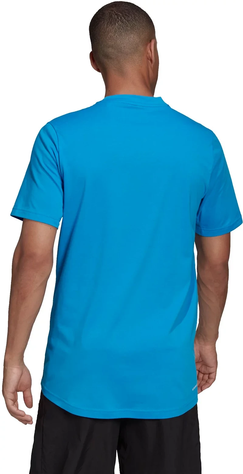 adidas Men’s D2M FR Training Short Sleeve T Shirt