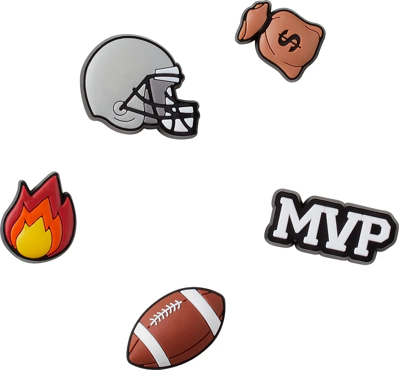 Crocs Football Star Jibbitz 5-Pack