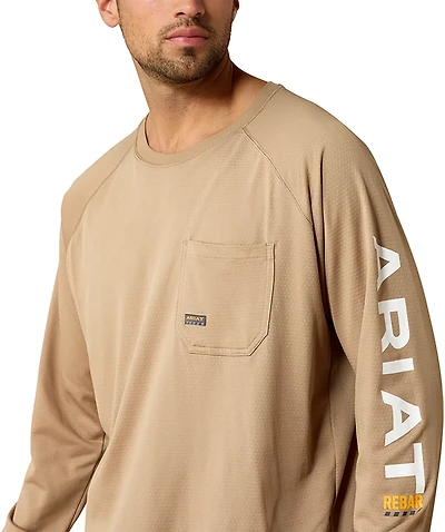 Ariat Men's Rebar HeatFighter Long Sleeve T-shirt