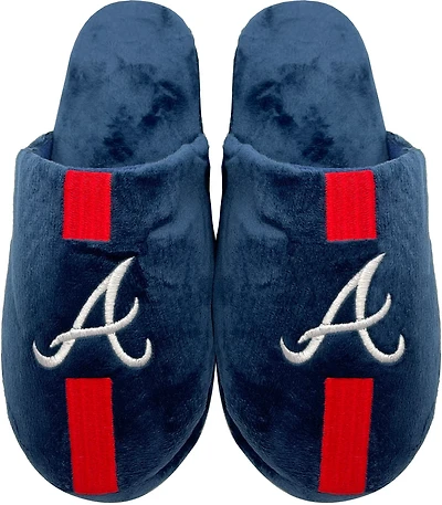 FOCO Atlanta Braves Team Stripe Slippers