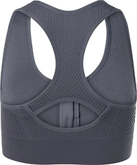 BCG Women's Seamless Zip Front Mid Impact Sports Bra