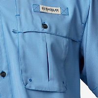 Magellan Outdoors Men's Aransas Pass Mini Check Short Sleeve Shirt