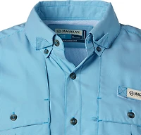 Magellan Outdoors Men's Aransas Pass Mini Check Short Sleeve Shirt