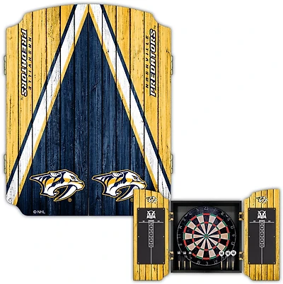 Victory Tailgate Nashville Predators Dartboard Cabinet