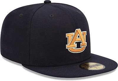 New Era Men's Auburn University 59FIFTY Basic Fitted Cap