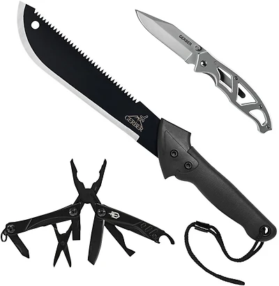 Gerber Gator Machete Jr. 3-Piece Boxed Combo