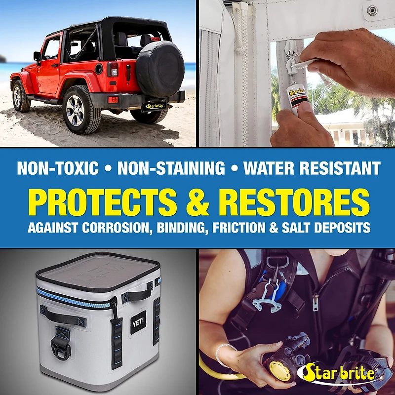 Star brite Snap & Zipper 1.75 oz Lubricant