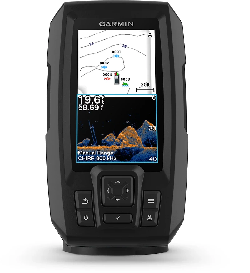 Garmin STRIKER Vivid 4cv Fishfinder w/ GT20-TM Transducer