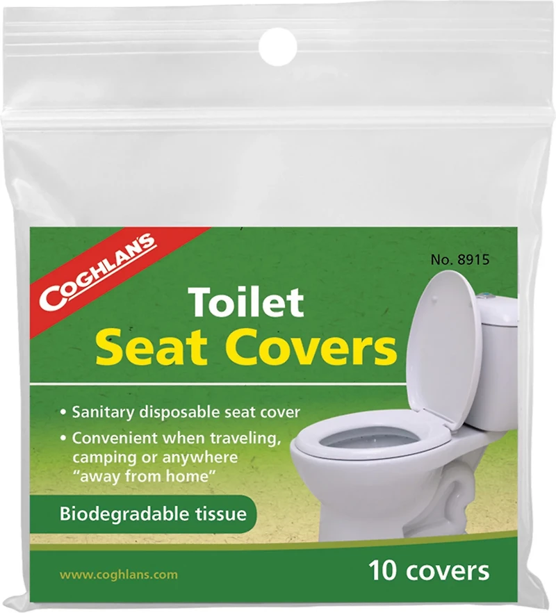 Coghlan’s Toilet Seat Covers 10-Pack