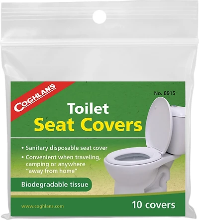 Coghlan’s Toilet Seat Covers 10-Pack