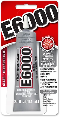 E-6000 2.0 Fl. Oz. Clear Adhesive