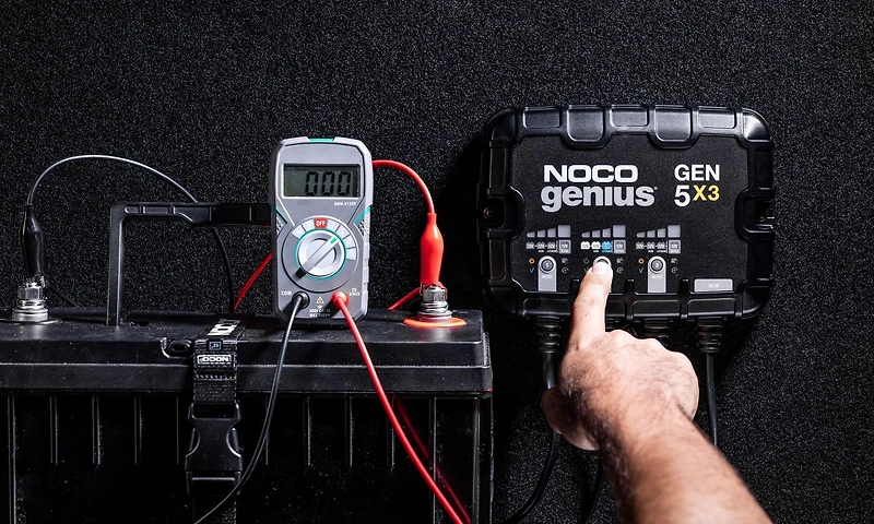 NOCO 3-Bank 15-Amp OnBoard Battery Charger