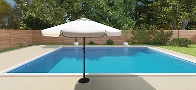 Mosaic Patio Market Umbrella