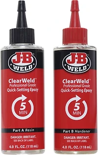 J-B WELD ClearWeld™ 8 oz Professional Grade Spray Epoxy