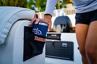 TackleWebs 6” Wide by 6” High Hook and Loop Cup Holder