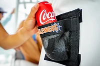 TackleWebs 6” Wide by 6” High Hook and Loop Cup Holder