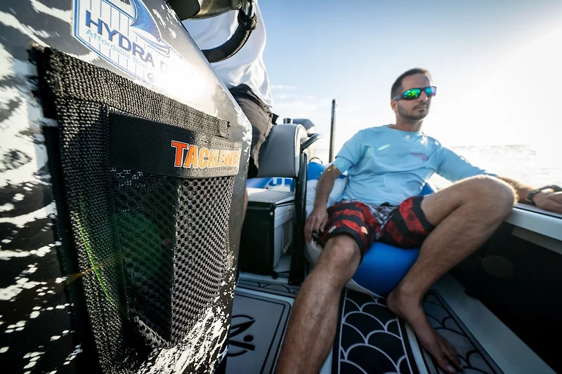 TackleWebs 7” Wide by 9” High Hook and Loop Pocket