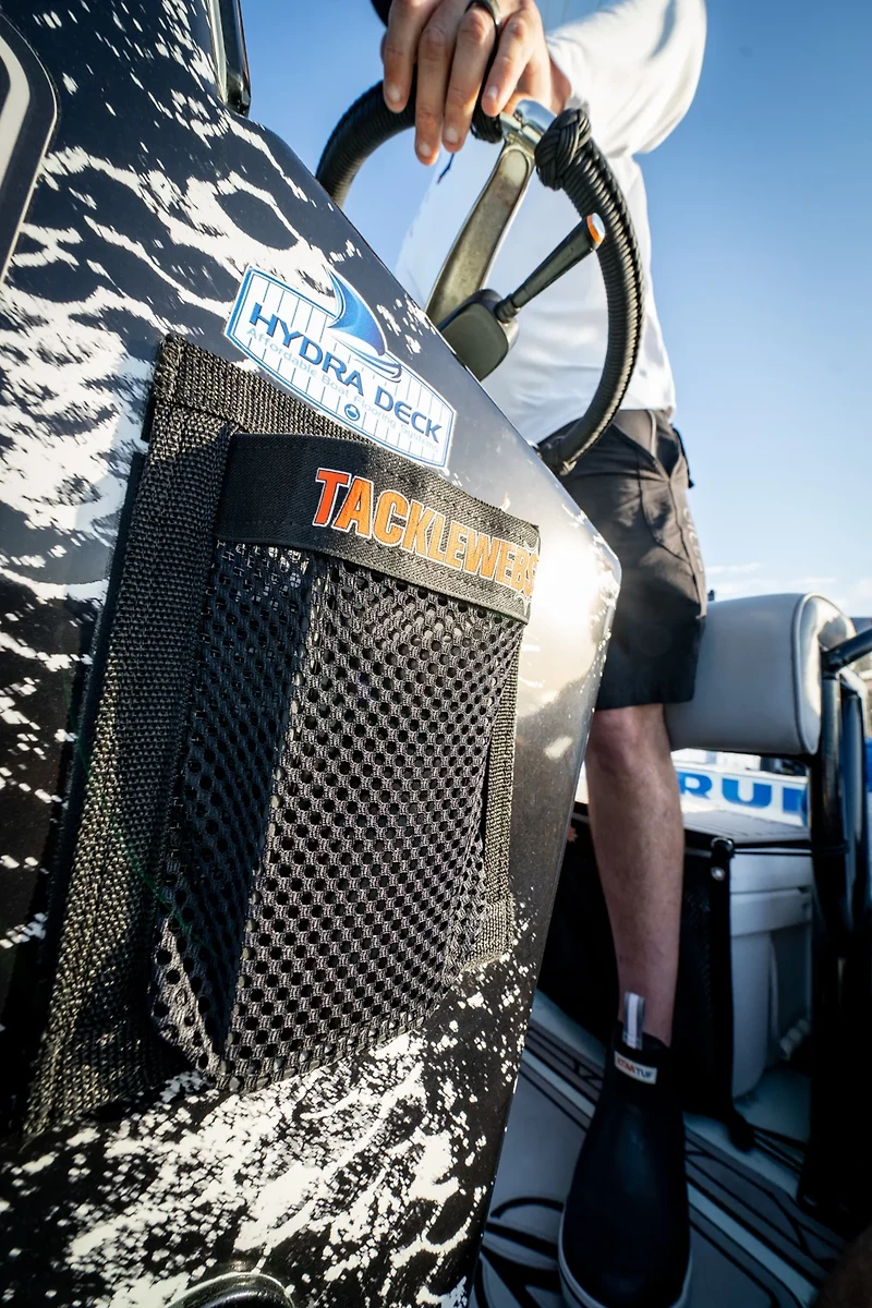 TackleWebs 7” Wide by 9” High Hook and Loop Pocket