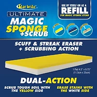 Star brite Ultimate Magic Sponge + Scrub Eraser