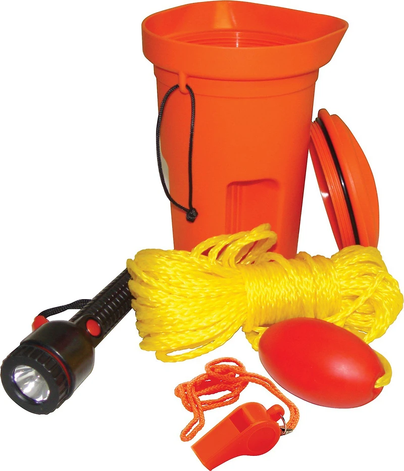 SeaSense Boat Bailer Safety Kit with LED Flashlight