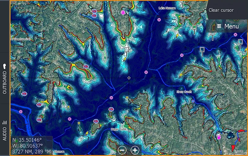 C-Map Reveal South Eastern US Lakes